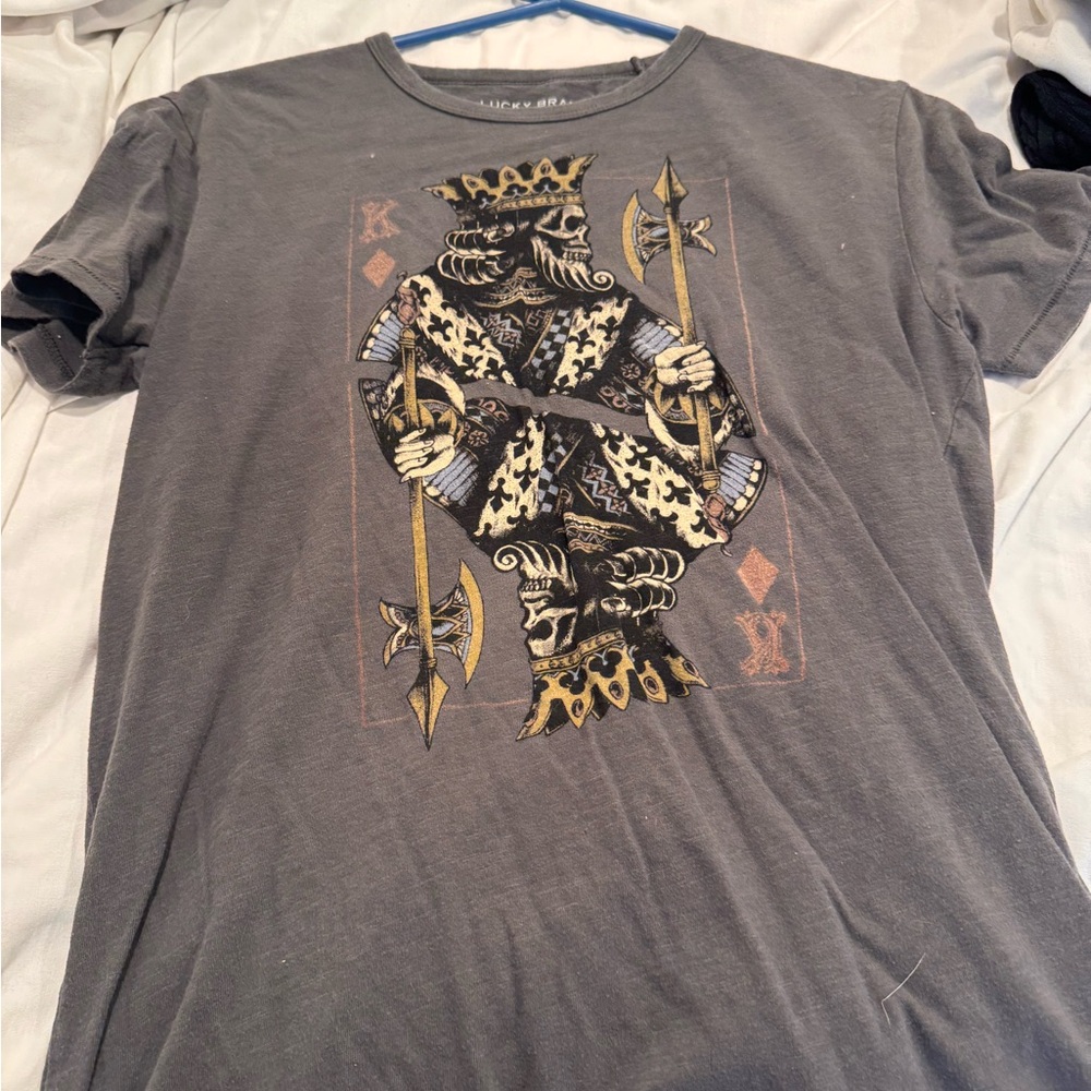 Lucky Brand Gray T-Shirt